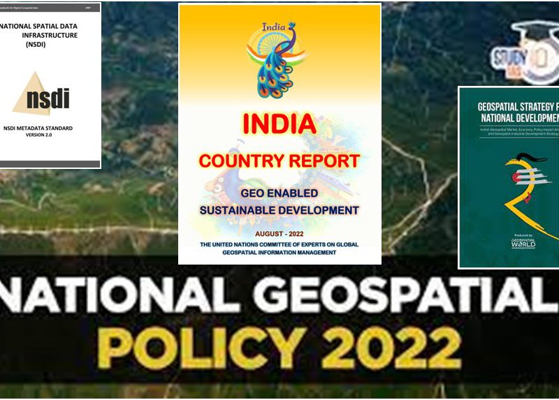 La Politique Géospatiale Nationale 2022 de l’Inde: vers  un rôle de leader  mondial